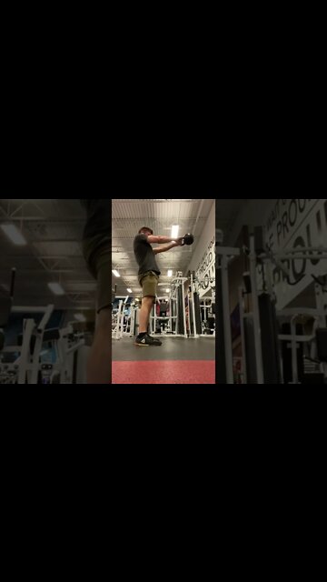 Kettlebell swings are a really good exercise