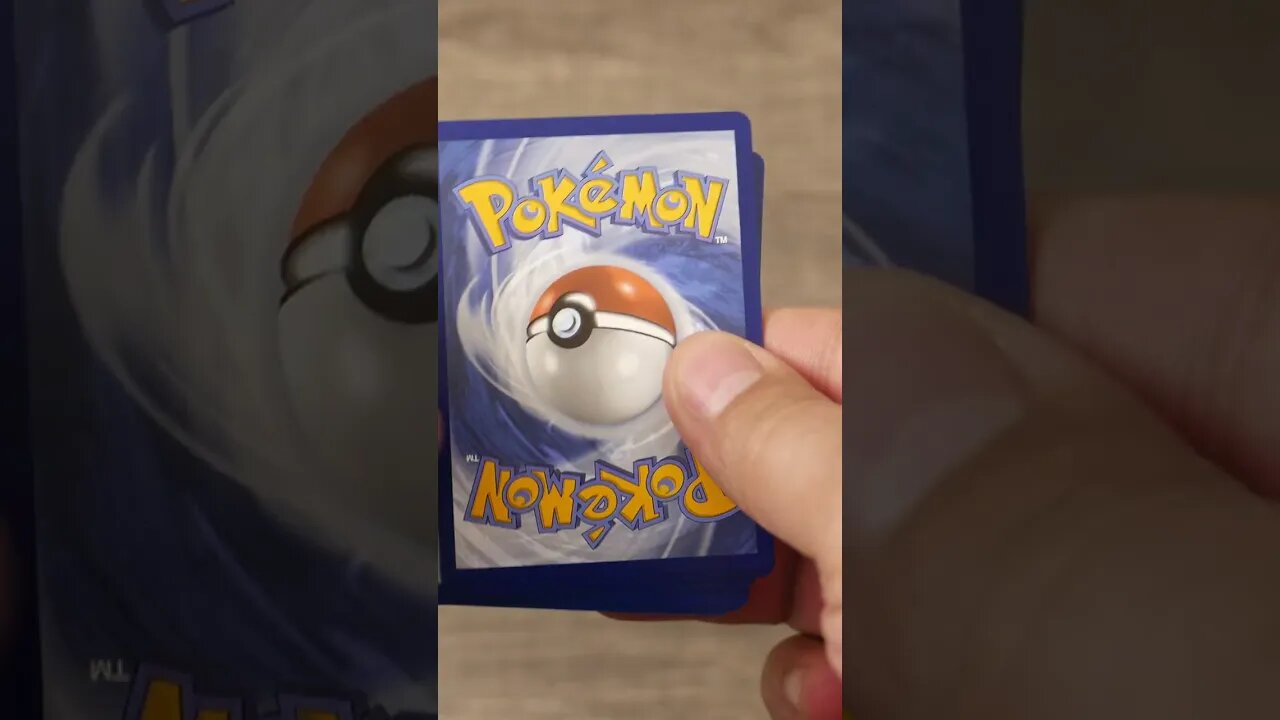 #SHORTS Unboxing a Random Pack of Pokemon Cards 166