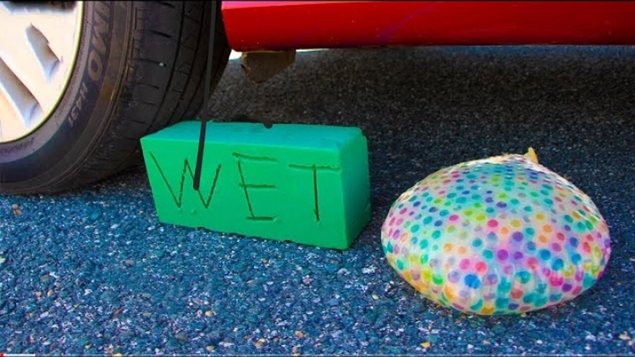 Crushing Crunchy. Soft Things by Car! Most Satisfying Car Crushing Video Ever