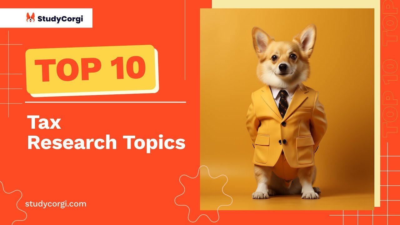 TOP-10 Tax Research Topics