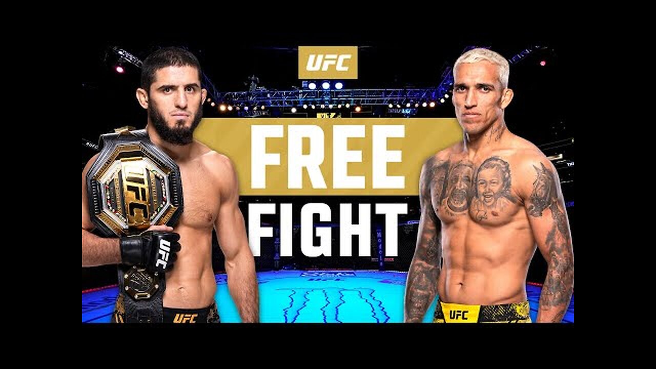 Islam Makhachev vs Charles Oliveira Full Fight UFC