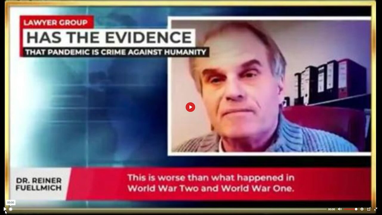 Dr. Reiner Fuellmich Lays Out What's Really Going On