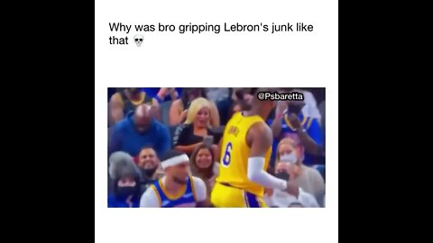 BASKETBALL PLAYER GRAB LEBRON JAMES JUNK !! | RANDOM ROADHOUSE