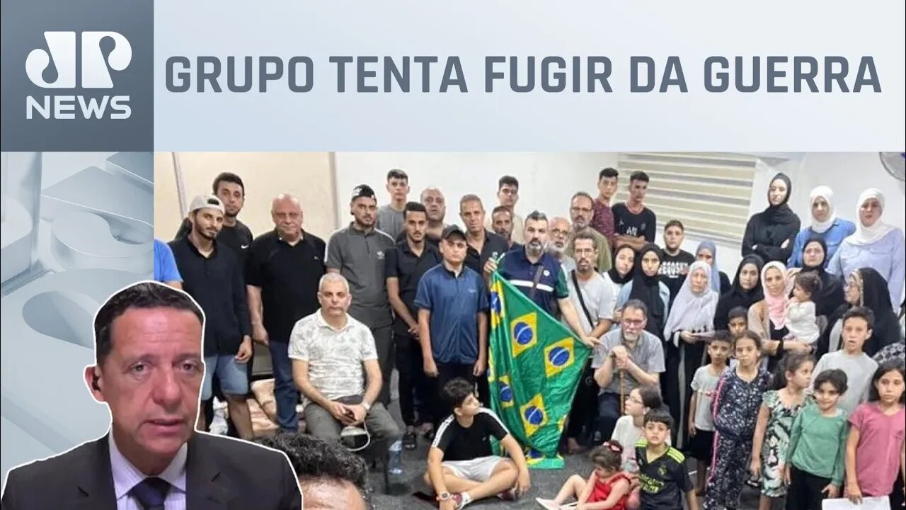 Brasileiros aguardam resgate na fronteira do Egito