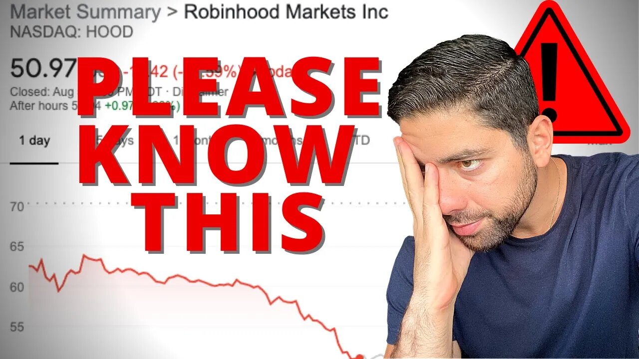 Is ROBINHOOD Stock a Buy Or Sell? REVENUE FACTS ABOUT THE COMPANY YOU NEED TO KNOW!!!