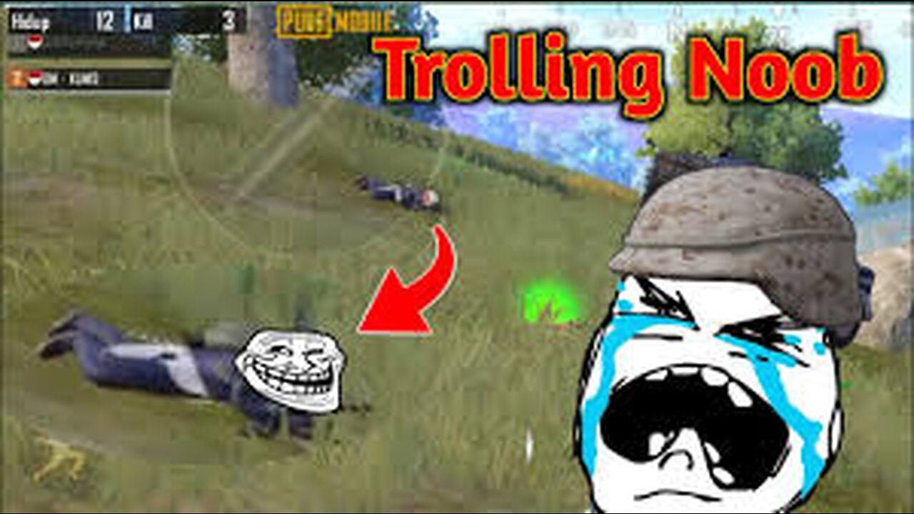 Trolling the cute noobs in Pubg mobile