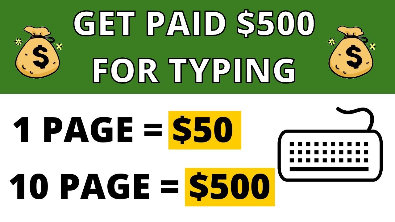 Make $500 $50 Per Page by just Typing Names Make Money Online