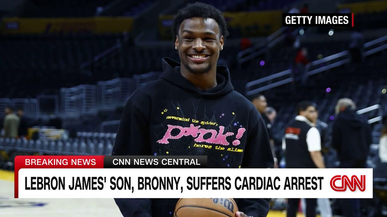 Bronny James (18), son of LeBron James, suffers cardiac arrest at USC basketball practice