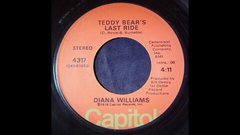 Diana Williams – Teddy Bear's Last Ride