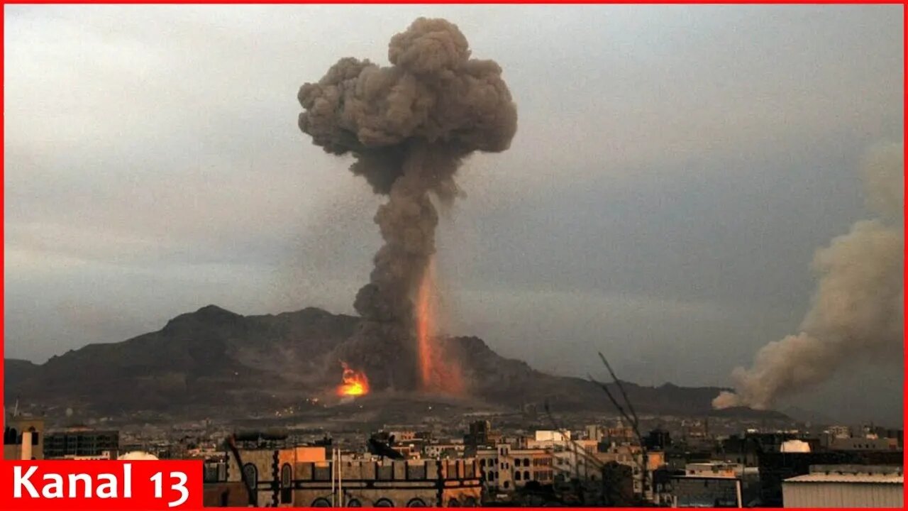 Yemen's capital Sanaa hit by US airstrikes as Washington targets Houthi facilities