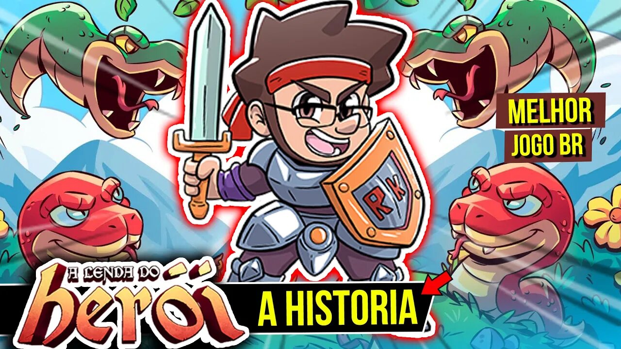 LENDARIO JOGO da A LENDA DO HERÓI 😎