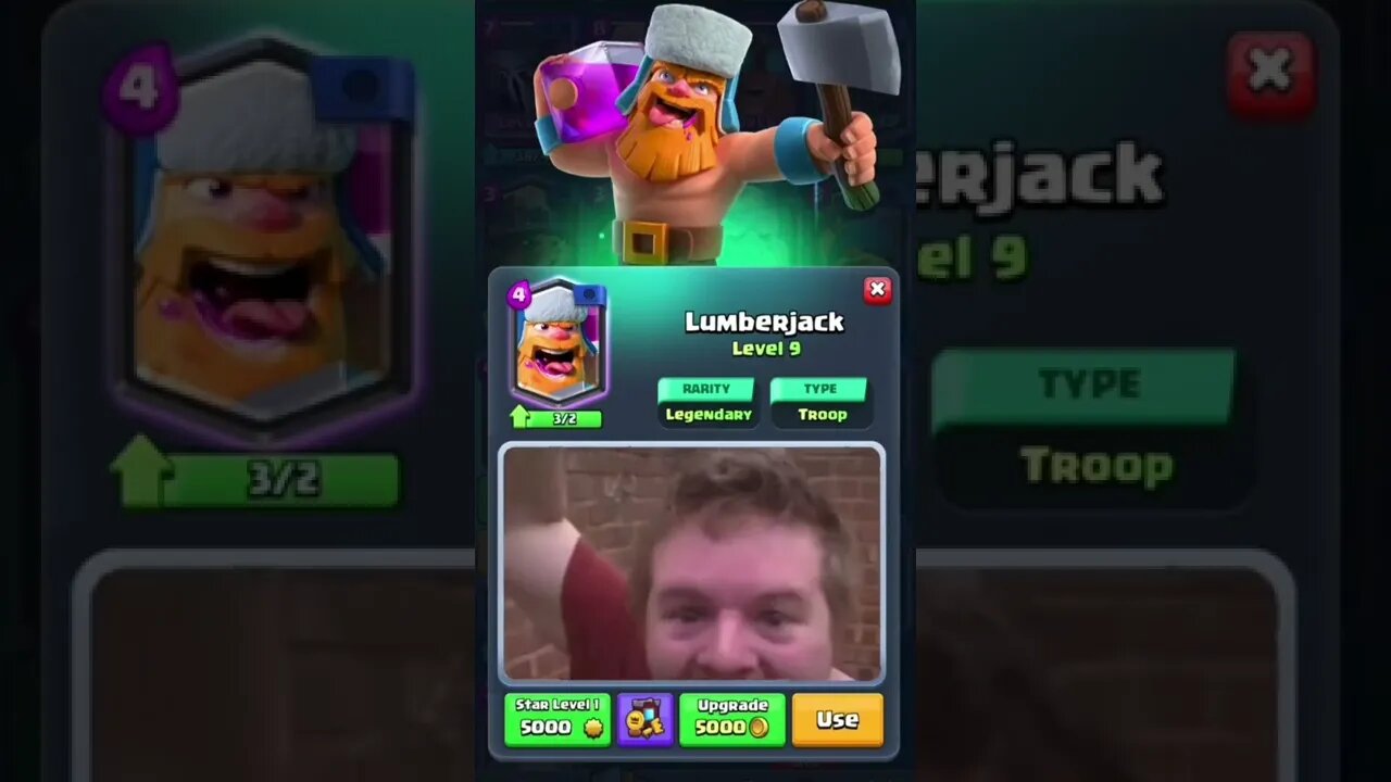 LENHADOR #shorts #clashroyal #clash #clashroyale #royale #supercell