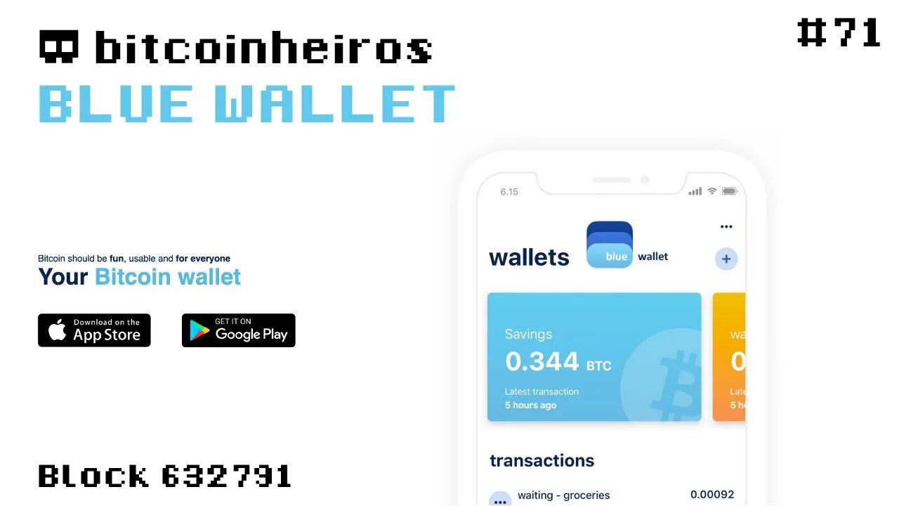 Carteira BlueWallet Bitcoin com Nuno Coelho