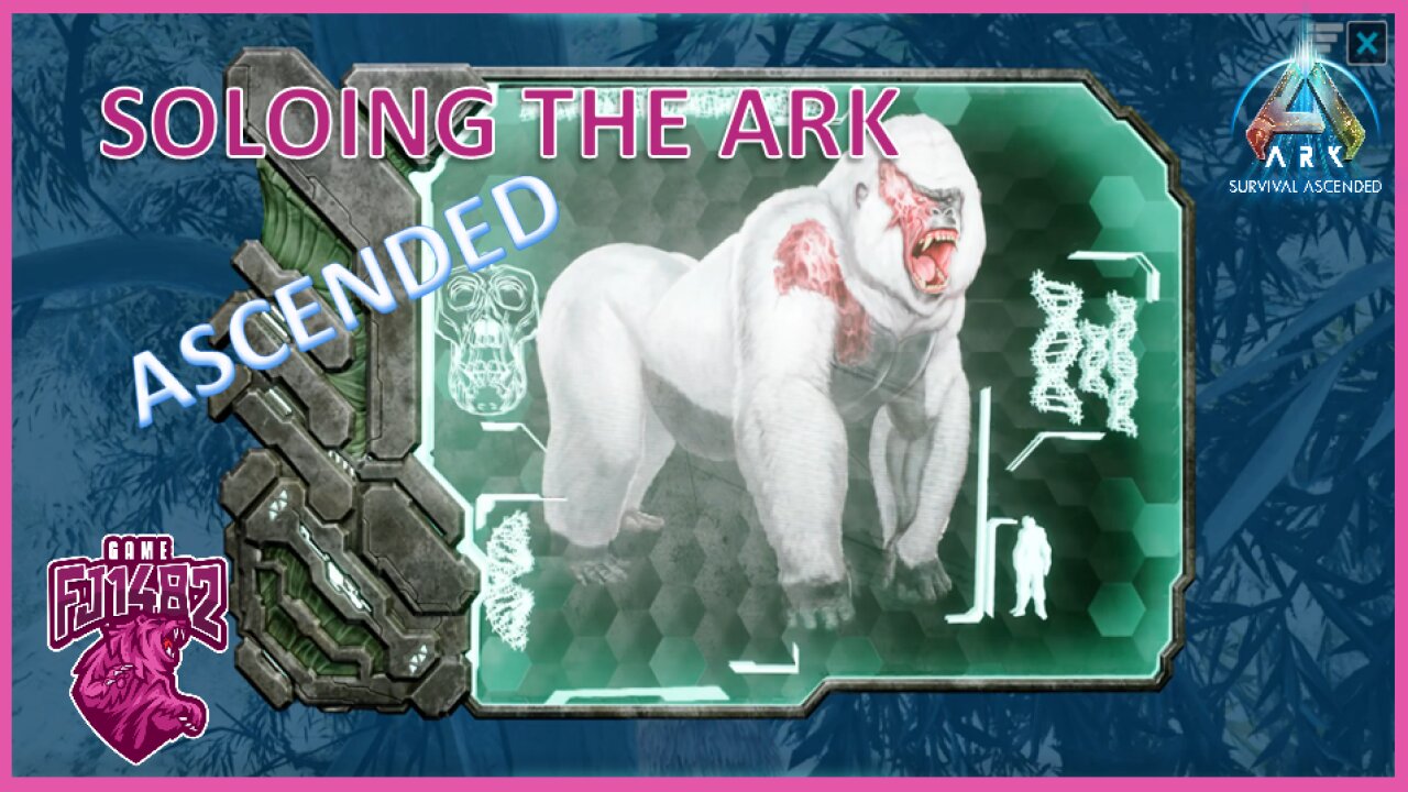 Taking On The Megapithecus Gamma Beta and Alpha Soloing ARK Ascended Ep. 64