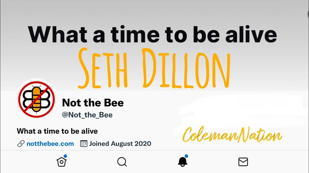 Seth Dillon of the @The Babylon Bee - Excerpt from ColemanNation