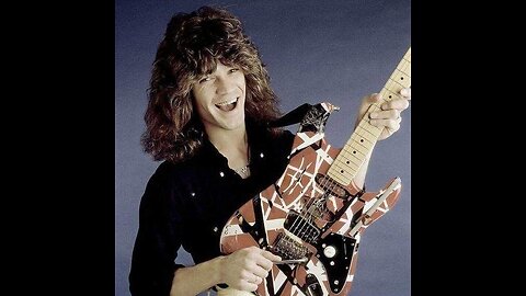 Eddie Van Halen on NBC Letterman Late Night (1985)