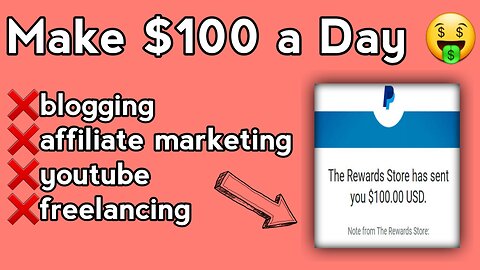 Uncover the Secret to Making $100 a Day 💰💰- No Skills Required