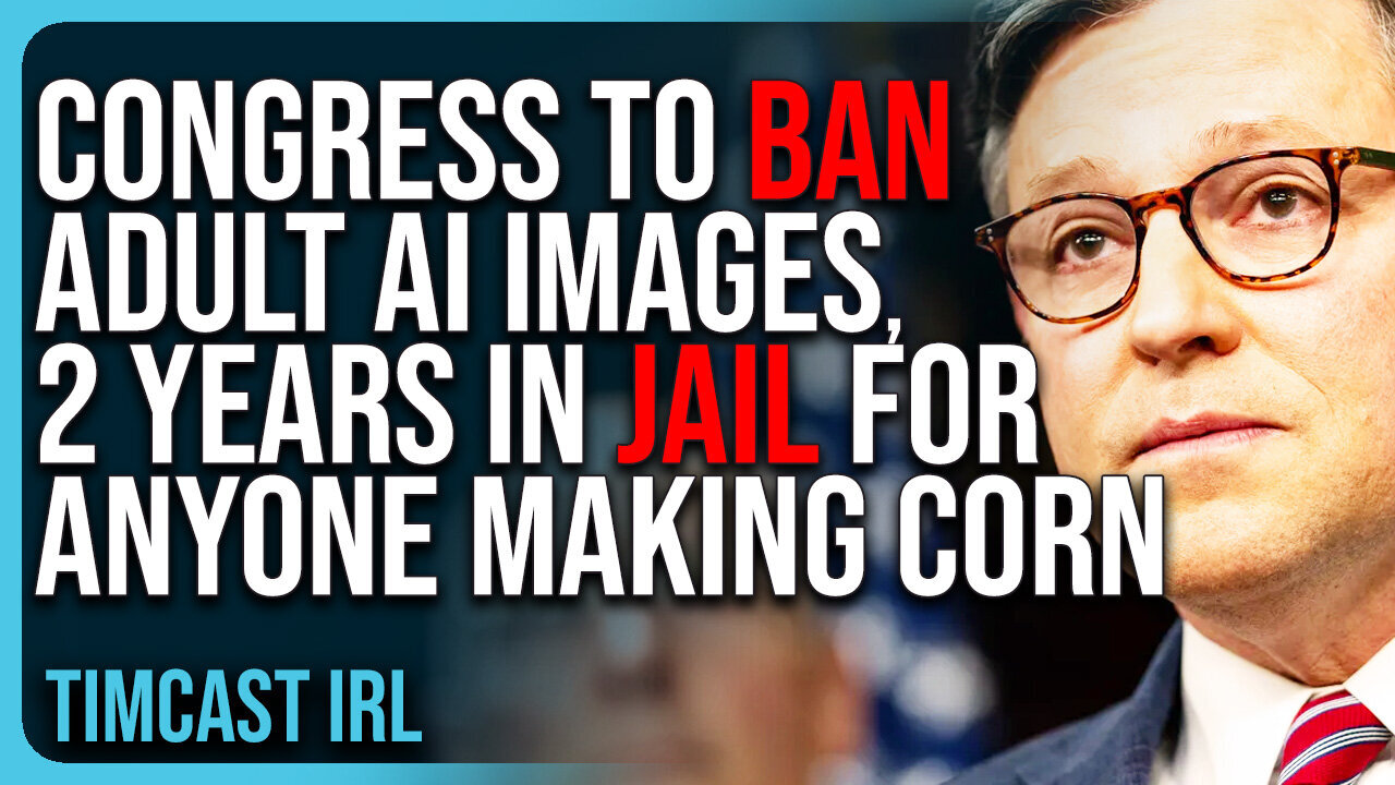 Congress To BAN Adult AI Images, Two Years IN JAIL For Anyone Making Corn