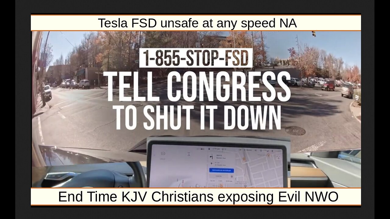 Tesla FSD unsafe at any speed NA