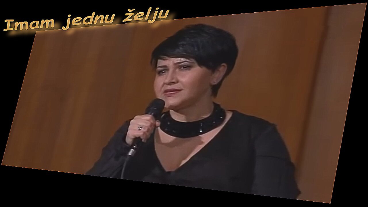Amira Medunjanin and Boško Jović Imam jednu želju