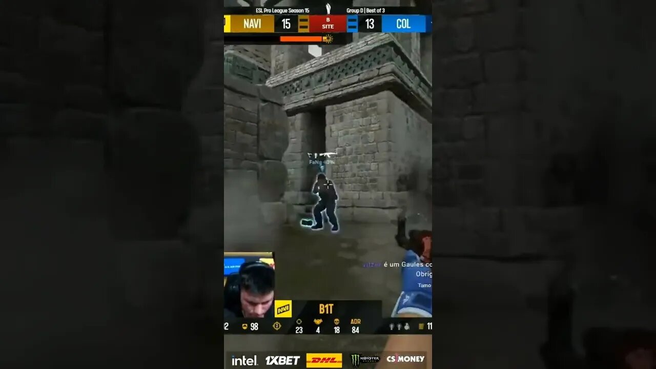 B1T leva 3 na maior CALMA parecendo GLOBAL contra prata pra fechar o Mapa.