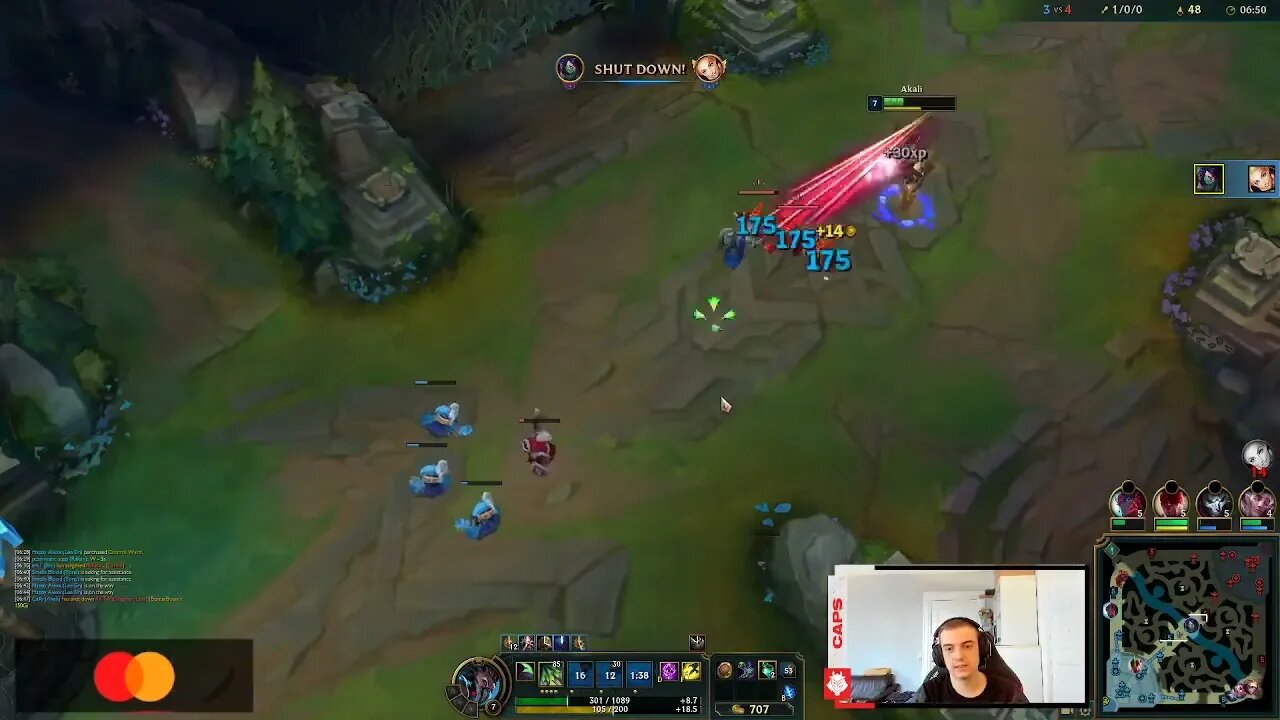 G2 Caps Akali is too satisfying