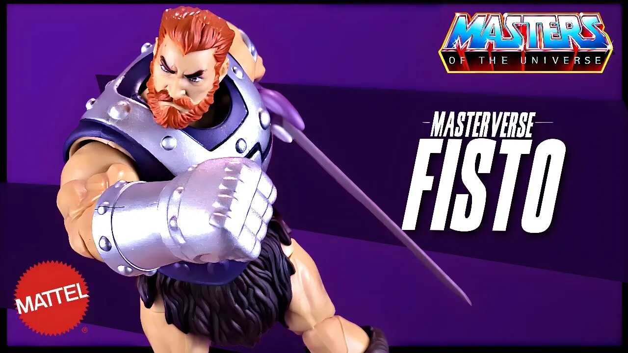 Masters of the Universe Masterverse Fisto Action Figure @The Review Spot