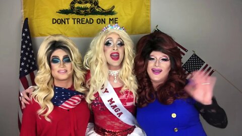 Drag Queens for America!! So excited to make history!!