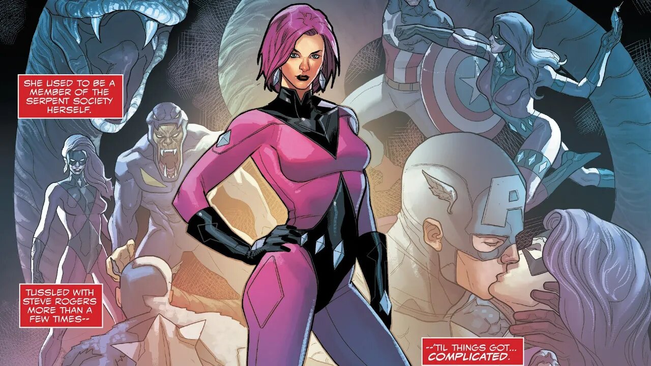 La Historia De Diamondback | Rachel Leighton "Interes Amoroso De Steve Rogers" Captain America Comic