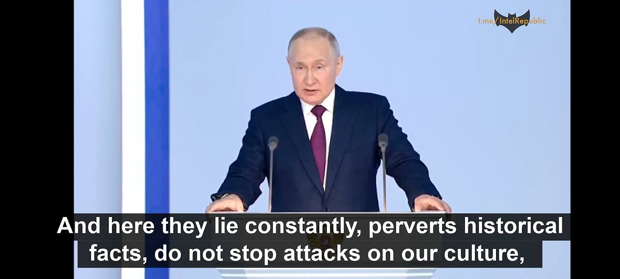 Putin speech on transgender