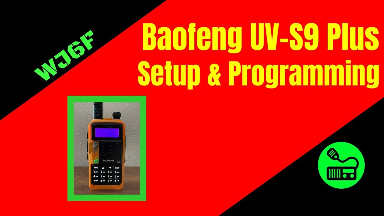 BaoFeng UV-S9 Plus Overview and Programming