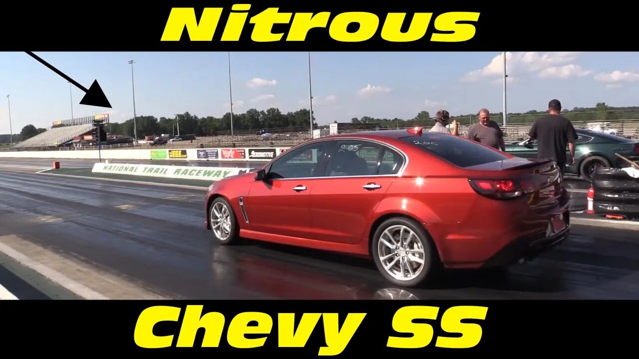 Nitrous Chevy SS Wednesday Night Drags