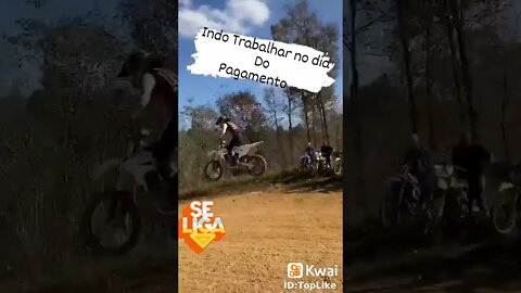 #trabalho #vida #estrada #motocross Todo mês é assim...