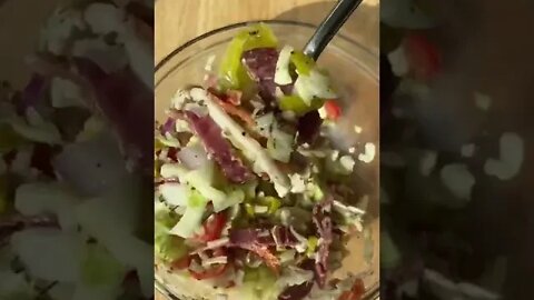 SERIOUS KETO | how to make a salad ? keto diet for beginners #shorts #keto