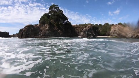 Mendocino Coast - Big River and Russian Gulch State Park