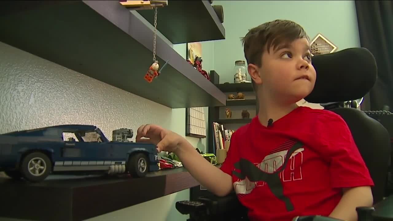 Boy with muscular dystrophy inspires home builders helping update his home for his wheelchair