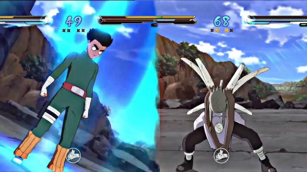 Kimimaro Kaguya vs Rock Lee - Storm 4 Road to Boruto Dublado