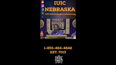 #IUIC #israelunitedinchrist #nathanyel7 #IUICNE #nebraska #Slavery #Prophecy #BHM365 #Blackhistory