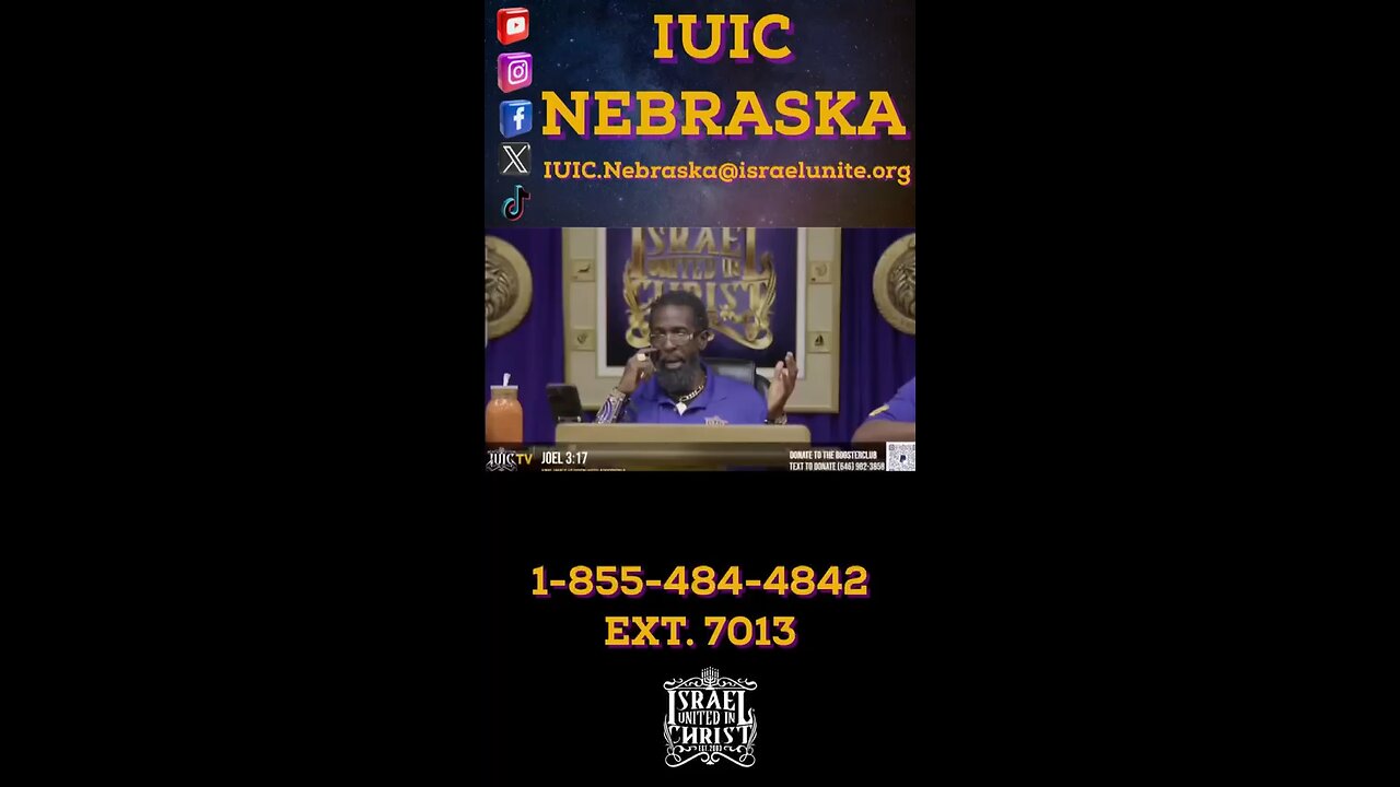 #IUIC #israelunitedinchrist #nathanyel7 #IUICNE #nebraska #Slavery #Prophecy #BHM365 #Blackhistory