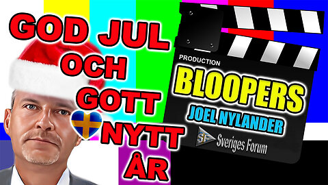 BLOOPERS | Roligt | MISSTAG | Skratta | SVERIGES FORUM | God Jul | GOTT NYTT ÅR | 2023