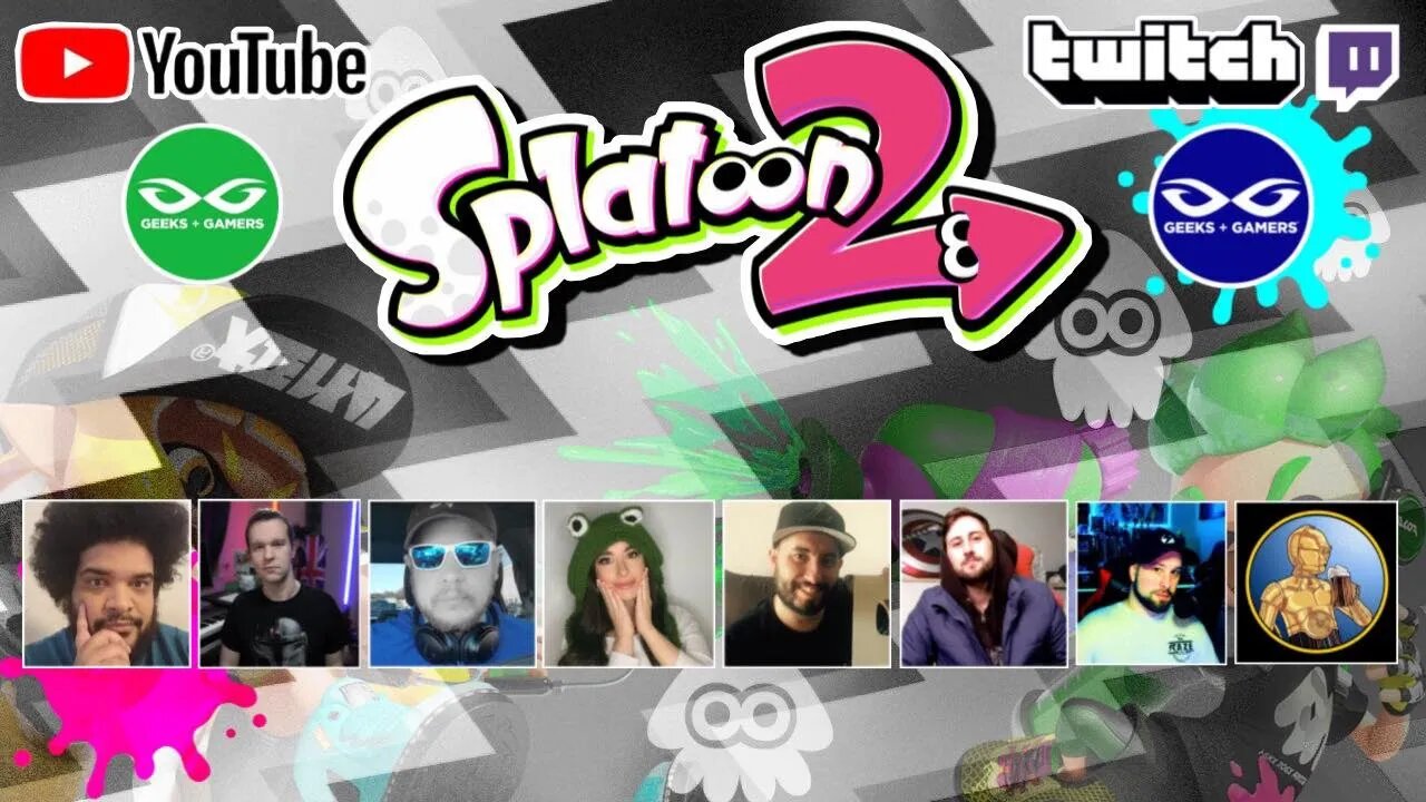 Splatoon 2 LIVE w/ Team G+G