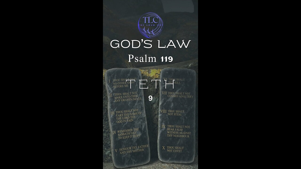 GOD'S LAW - Psalm 119 - 9 - God's law taught by affliction #shorts