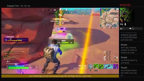 SHADE PLAYS FORTNITE LIVE (This is Rare Sight)