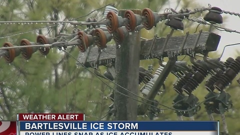 Ice Storm Hits Bartlesville