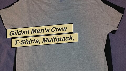 Gildan Men's Crew T-Shirts, Multipack, Style G1100