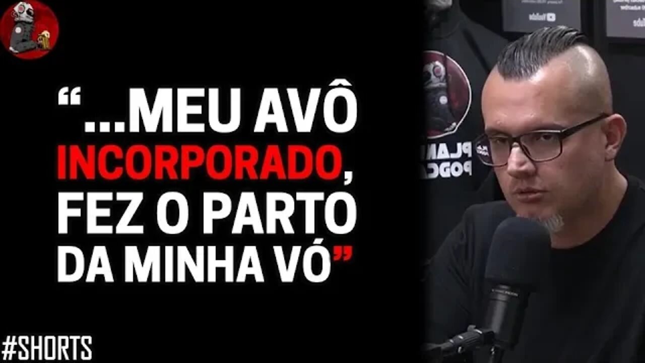 “ELA NASCE DENTRO DE TERREIRO” - Jorge Scritori (Quimbanda) | PlanetaPodcast (Sobrenatural) #shorts