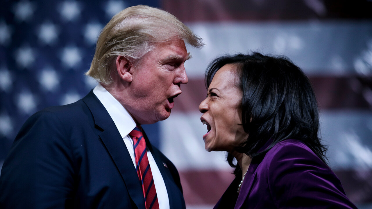 Trump and Harris Face Off