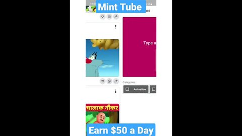 Mint Tube Earn $50 a Day