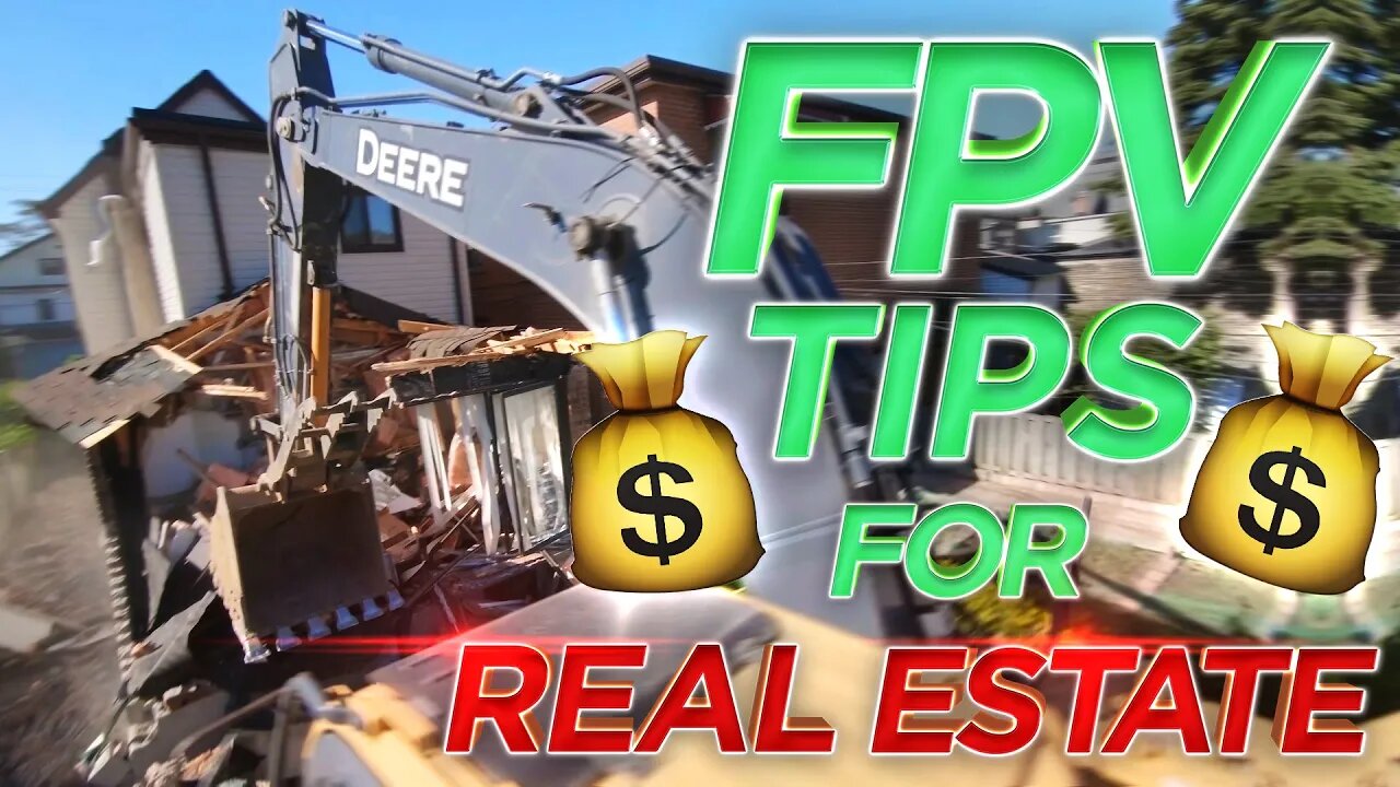 3 FPV Drone Tips for Real Estate