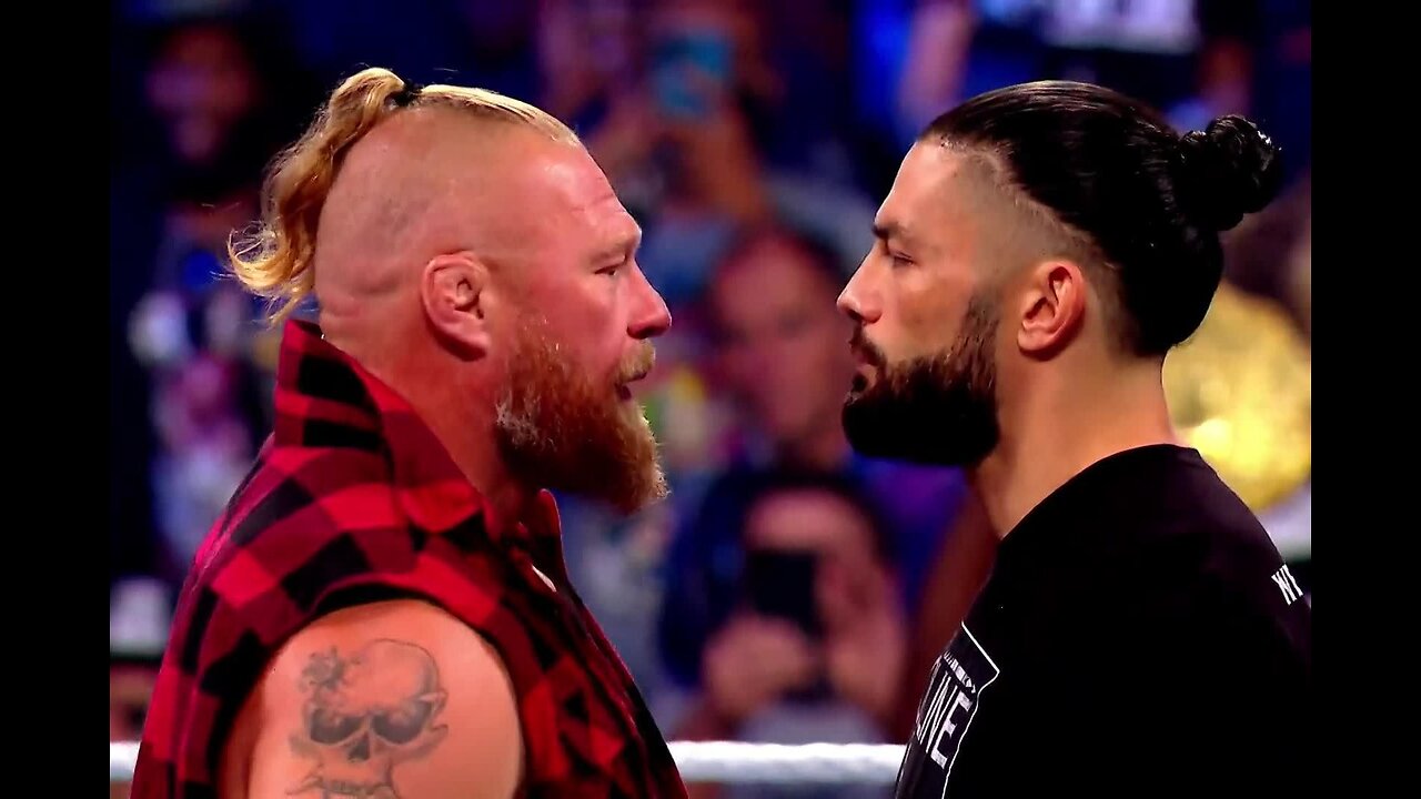 High Stakes Showdown: Roman Reigns Faces a 'Broke' Brock Lesnar